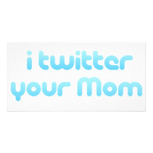 Twitter I Ihre Mamma Fotokartenvorlage