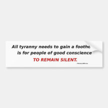 Tyrannei Auto Sticker