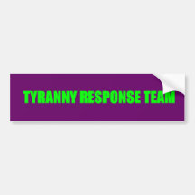 Tyrannei-Warteteam Auto Aufkleber