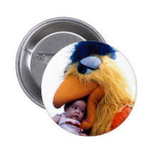 U A OBTENU CHIKKENBUTT BADGE AVEC ÉPINGLE