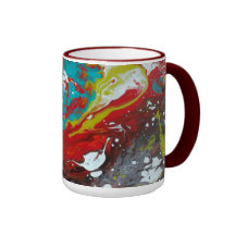 Überfluss Kaffee Tasse