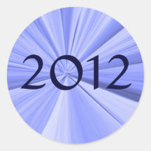 Umschlag Aufkleber 2012
