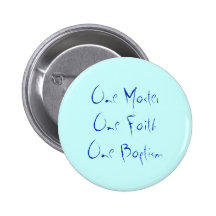 Un baptême de MasterOne FaithOne Badges Avec Agrafe
