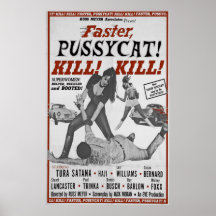 Un minou plus rapide poster