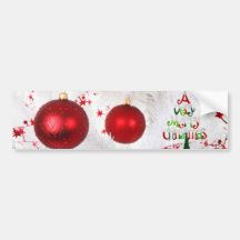 Un Noël très Joyeux Adhésifs Pour Voiture