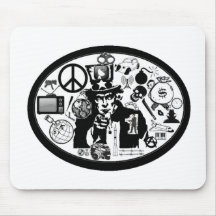 Uncle Sam Kunst Mousepad