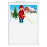 Une agrafe Clop la carte de Noël de club