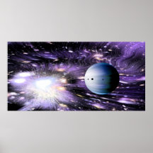 Unendliche Weiten in Expansion. Poster