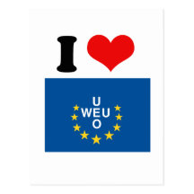 Union de l'Europe occidentale Cartes Postales