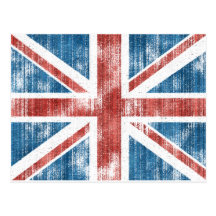 Union Jack porté Carte Postale