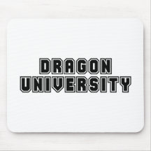 Université de dragon tapis de souris