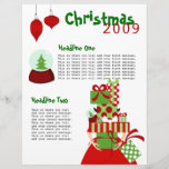Unmöglicher Geschenk-Stapel Flyer Druck