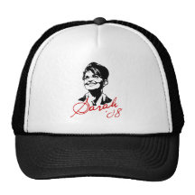 Unterzeichnungs-T-Stück Sarahs Palin Trucker Mütze