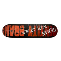 Urbain avec le style skateboards customisés