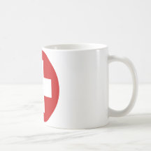 Urgence suisse Roundell de Croix-Rouge Tasse À Café