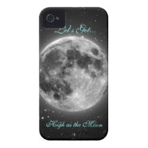 Ursprüngliches Mond und des Sternes iPhone Abdecku iPhone 4 Case-Mate Hüllen
