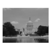 US-Hauptstadt Postkarte