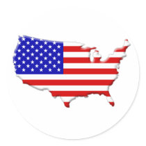 USA-Flagge-Land-abgeschrägt-Rand