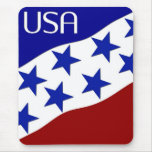 USA-Flagge mauspads
