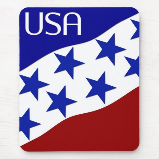 USA-Flagge Mauspads