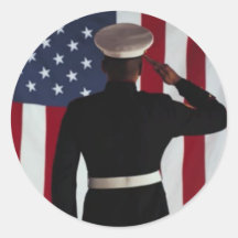 USA KENNZEICHNEN U. MARINEKrieger Sticker