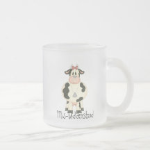 Vache mignonne tasse