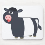 Vache Mousepad à Galloway ceinturée par bande dess tapis de souris