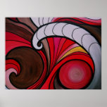VAGUES DE PLAGE AFFICHE