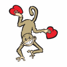 valentine de singe photos en relief