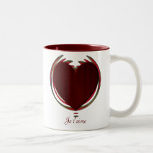 Valentinsgruß-Sammlung Kaffee Tassen