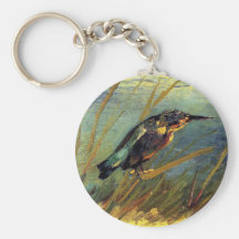 Van Gogh der Eisvogel Keychain Schlüsselanhänger