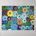 VAN GOGH FLEURIT l'affiche signée