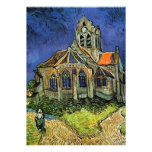 Van Gogh, l'église chez Auvers, épousant Faire-part