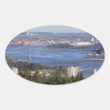 Vancouver-Britisch-Columbia Kanada Aufkleber