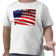 Vater beraubt, für Ihre Freiheit T-shirt