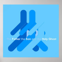 Vater-Sohn-heiliger Geist Plakat