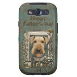 Vatertag - Steintatzen - Airedale Samsung Galaxy SIII Hüllen