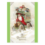 Vati-Weihnachtsbewegungsbus Postkarten
