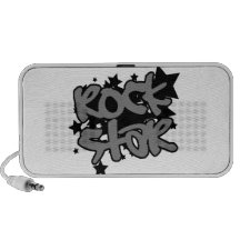 Vedette du rock haut-parleurs iPod