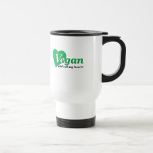 Végétalien de tout mon coeur tasse à café