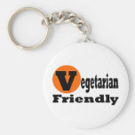 Vegetarier freundlich schlüsselanhänger