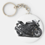 Vélo noir de Ninja Porte-clef