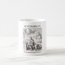 Verantwortung-sein-mein-Bruder-sein-Wächterbruder Tee Tasse