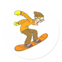 Verärgerter Snowboarder