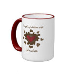 Verbessern Sie mit Schokolade Kaffeetassen