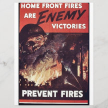 Verhindern Sie Feuer Flyerbedruckung