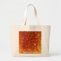 Verre fondu d'or sacs