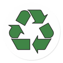 Verringern Sie Wiederverwendung recyceln Logo-Symb