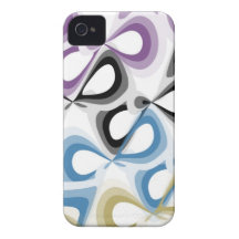 Verrückter Mehrfarbenentwurf! Case-Mate iPhone 4 Hüllen