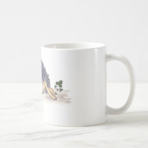 Vers le bas-revêtement-chien de yoga de hérisson tasses